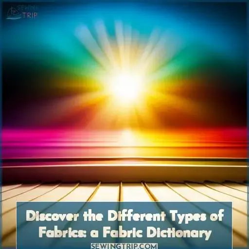 fabric dictionary