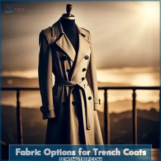 Fabric Options for Trench Coats