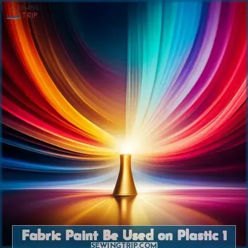 fabric paint be used on plastic 1
