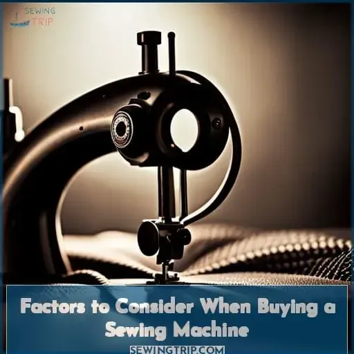 Factors to Consider When Buying a Sewing Machine