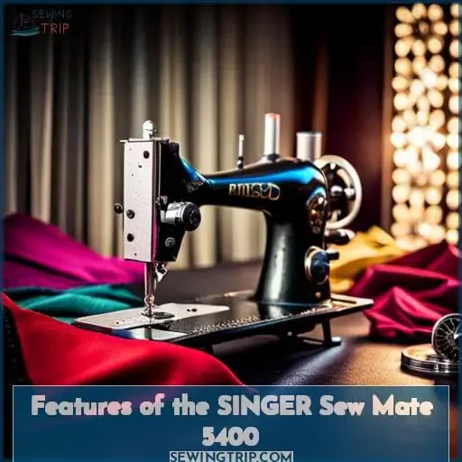Features of the SINGER Sew Mate 5400