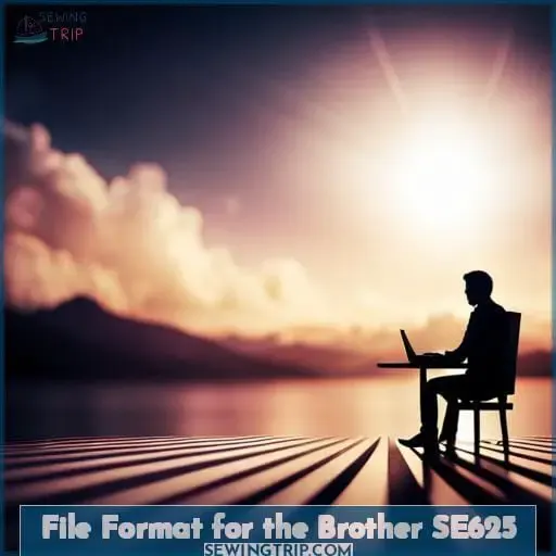 File Format for the Brother SE625