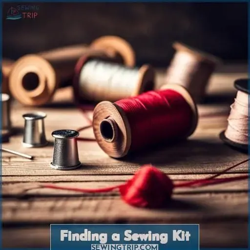 Finding a Sewing Kit