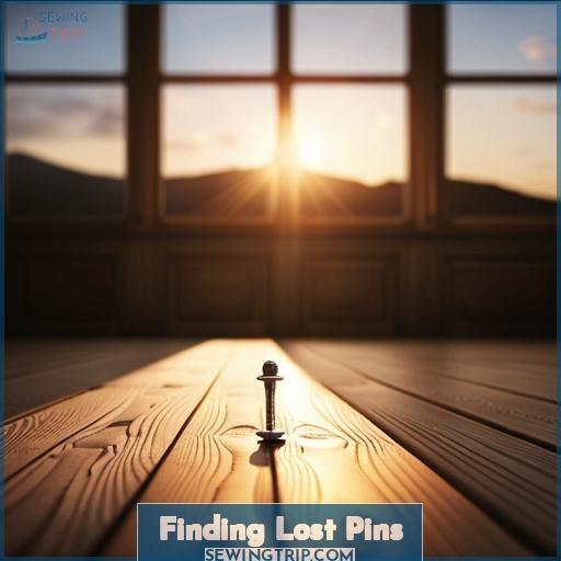 Finding Lost Pins