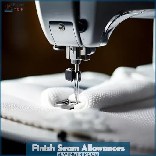 Finish Seam Allowances