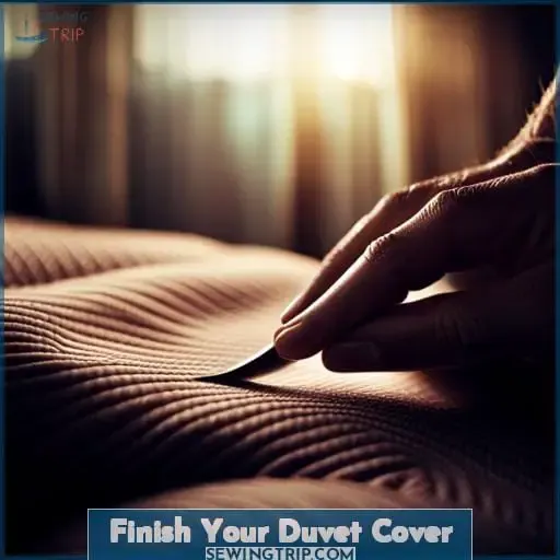 Finish Your Duvet Cover