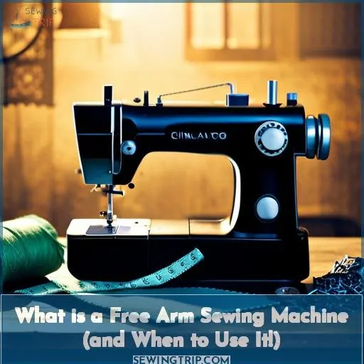 What is a Free Arm Sewing Machine (and When to Use It!)