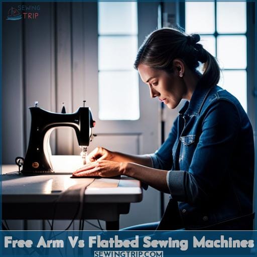 Free Arm Vs Flatbed Sewing Machines