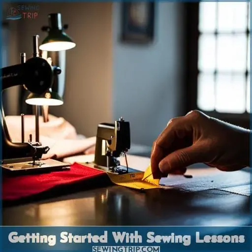 Getting Started With Sewing Lessons