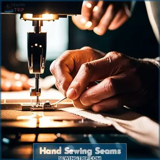 Hand Sewing Seams