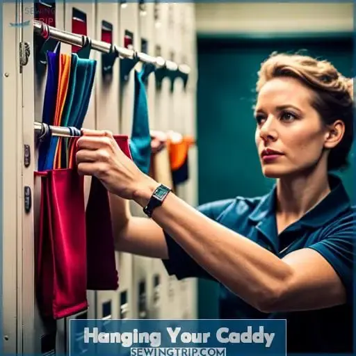 Hanging Your Caddy