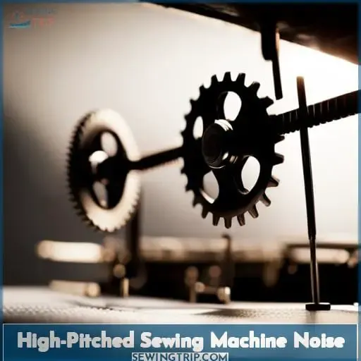 High-Pitched Sewing Machine Noise