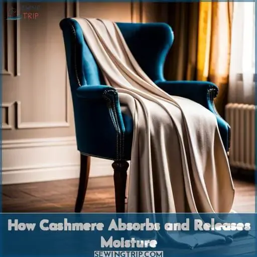 How Cashmere Absorbs and Releases Moisture