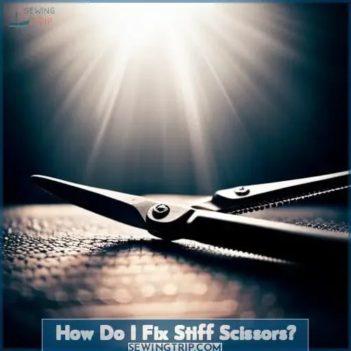 How Do I Fix Stiff Scissors?