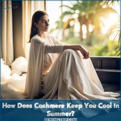 How Does Cashmere Keep You Cool in Summer?