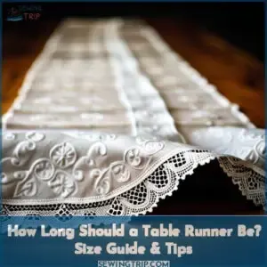 how long a table runner should be