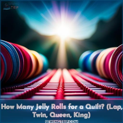 How Many Jelly Rolls for a Quilt? (Lap, Twin, Queen, King)