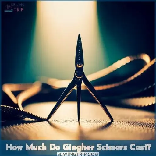 How Much Do Gingher Scissors Cost?
