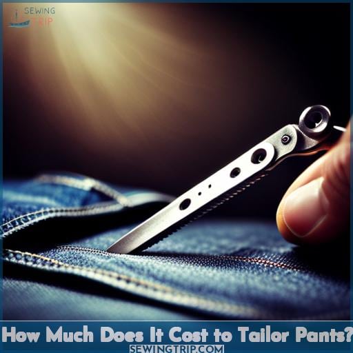 How Much Does It Cost to Tailor Pants?