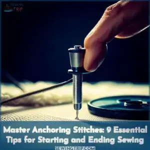 how to anchor sewing