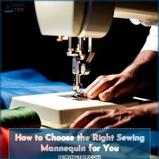 how to choose a sewing mannequin