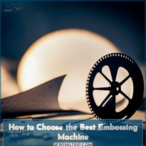 How to Choose the Best Embossing Machine