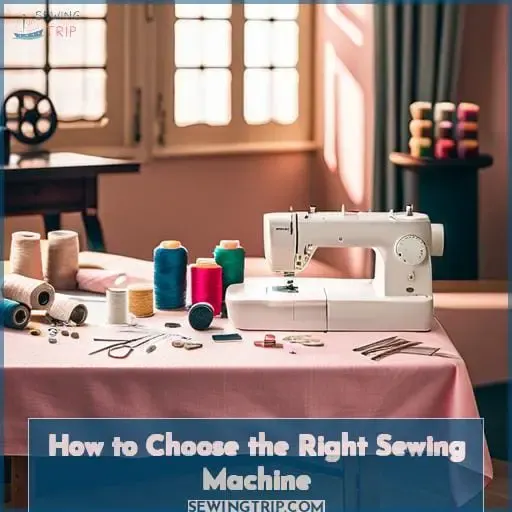 How to Choose the Right Sewing Machine