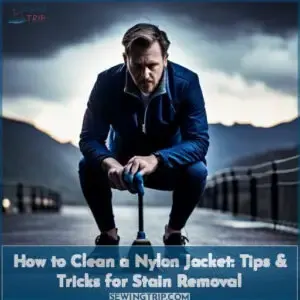 how to clean nylon jacket