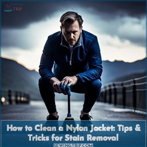 how to clean nylon jacket