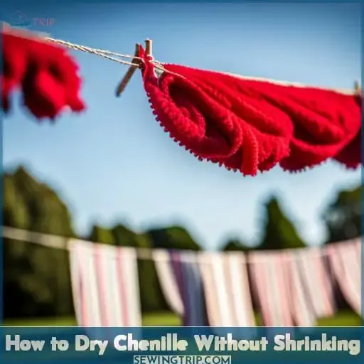 How to Dry Chenille Without Shrinking