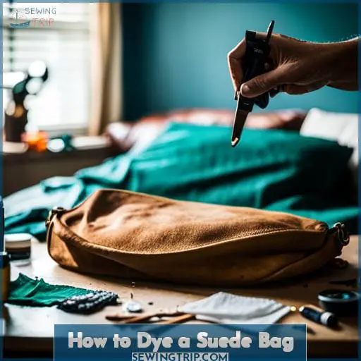 How to Dye a Suede Bag