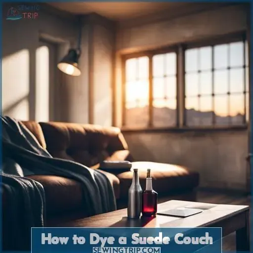 How to Dye a Suede Couch