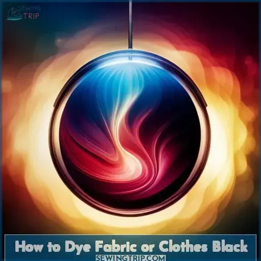 How to Dye Fabric or Clothes Black