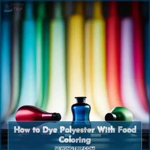 How to Dye Polyester With Food Coloring