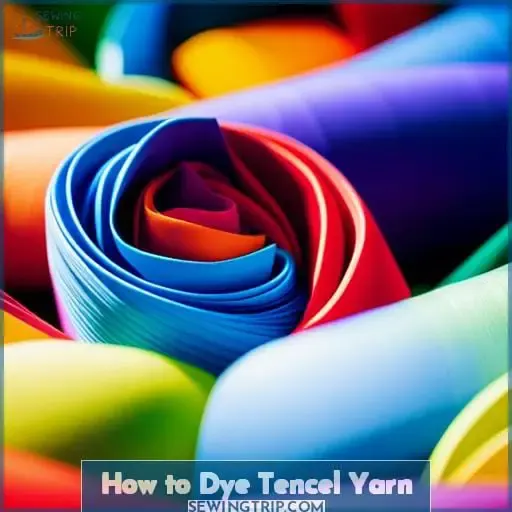 How to Dye Tencel Yarn