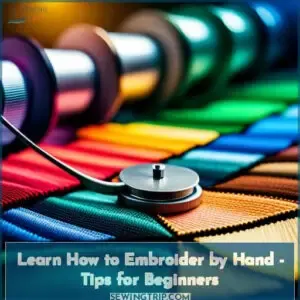 how to embroider by hand