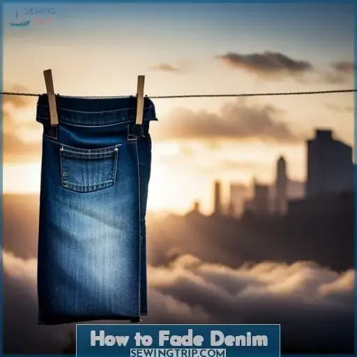 How to Fade Denim