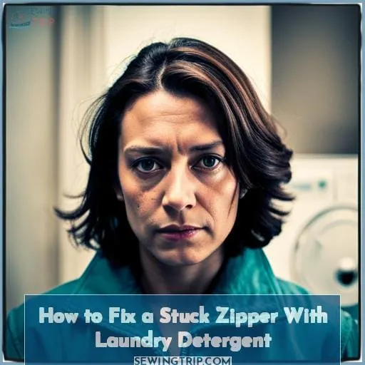 How to Fix a Stuck Zipper With Laundry Detergent
