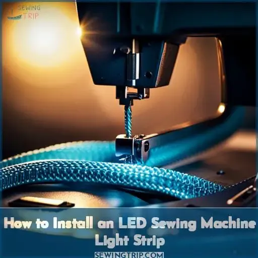 How to Install an LED Sewing Machine Light Strip