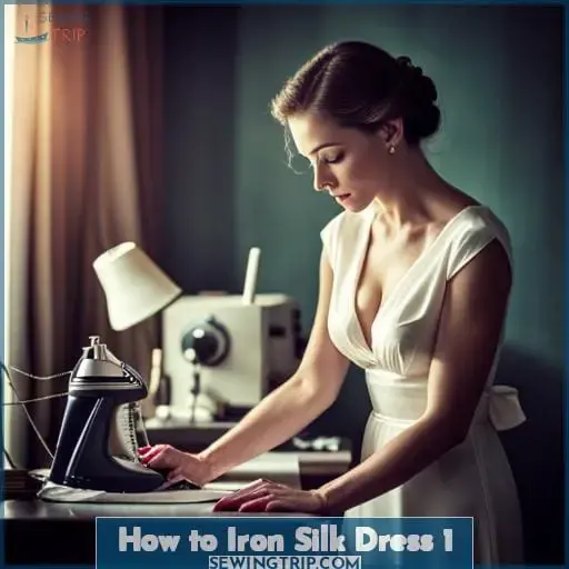 how to iron silk dress 1