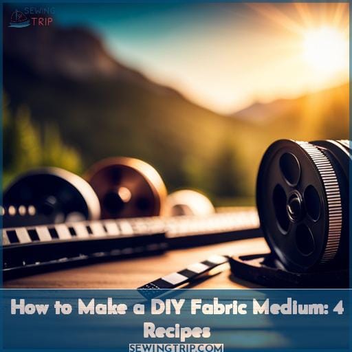 How to Make a DIY Fabric Medium: 4 Recipes How to Make a DIY Fabric Medium: 4 Recipes