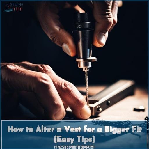 How to Alter a Vest for a Bigger Fit (Easy Tips)
