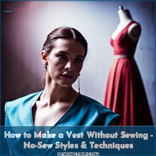 How to Make a Vest Without Sewing NoSew Styles & Techniques