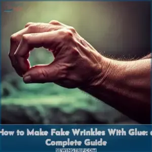how to make fake wrinkles with glue