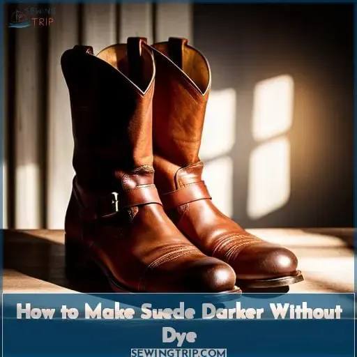 How to Make Suede Darker Without Dye