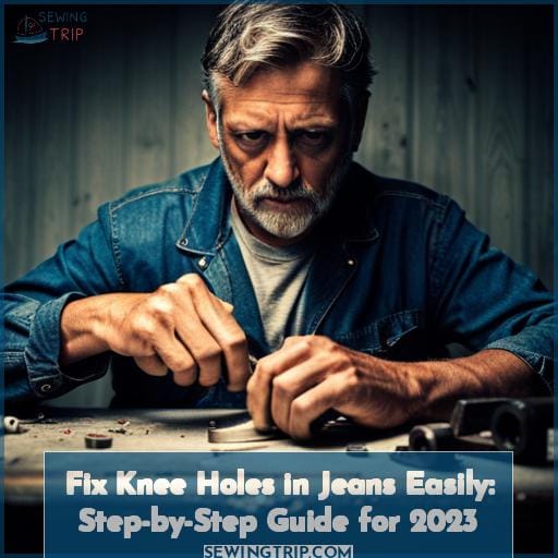 Fix Knee Holes in Jeans Easily StepbyStep Guide for 2023