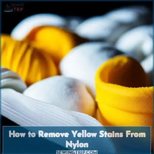 How to Remove Yellow Stains From Nylon