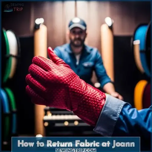 How to Return Fabric at Joann