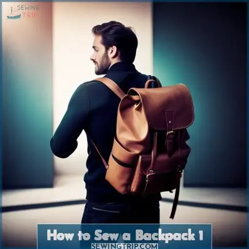 how to sew a backpack 1