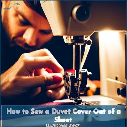 How to Sew a Duvet Cover Out of a Sheet